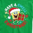thumbnail image 3 of SpongeBob SquarePants - Have A Swell Christmas - Men's Short Sleeve Graphic T-Shirt, 3 of 6