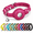 Pink, variant on Beige Full-Grain Genuine Leather Adjustable Cat Collar with AirTag Holder and Bell