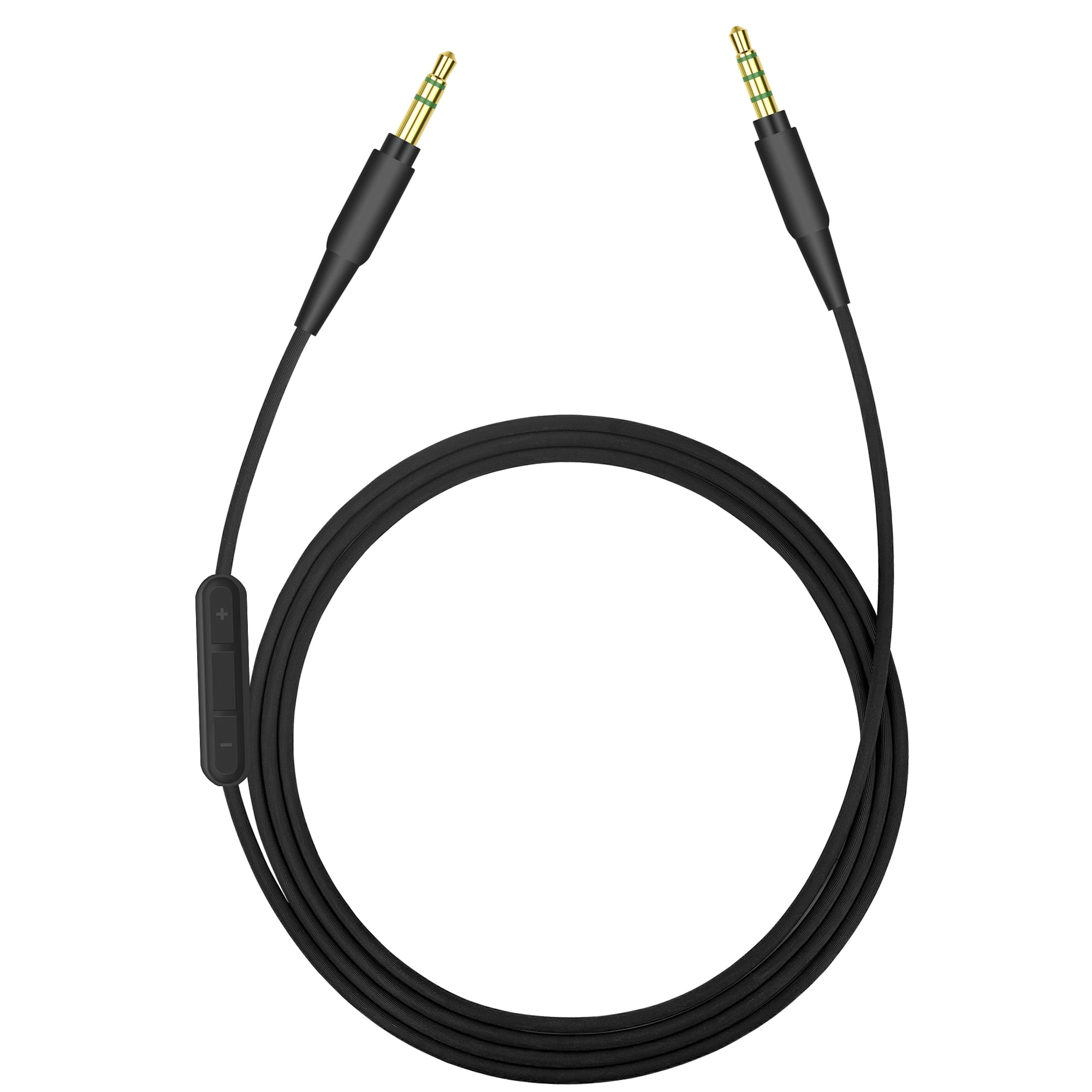 Geekria QuickFit Audio Cable with Mic for Skullcandy Hesh3, Hesh 2