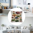 thumbnail image 3 of mushrooms grasslinen toss pillowcase decoration pillowcase gifting preferred 24x24 inch cushion cover sofa pillowcase sofa bedroom living room car, 3 of 6