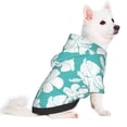 thumbnail image 2 of Balery Vintage Floral Sudadera con Capucha para Perros Pequeños – Ropa para Mascotas, Disfraz para Perros y Gatos, Ideal para Fiestas y Cosplay-X-Large, 2 of 7