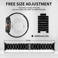 thumbnail image 3 of Correa de reloj GOLDTOLUCK de acero inoxidable para Galaxy Watch 8, 3 of 6