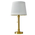 thumbnail image 4 of Oneach 19.5" Gold Modern Table Lamp for Living Room Bedroom Nightstands Bedside Lamps Metal, 4 of 9