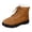 Brown, variant on Plush Lined Short Booties for Womens Suede Lace up Combat Flat Ankle Boots Daily Outdoor Fashion Shoes Gray Size 10