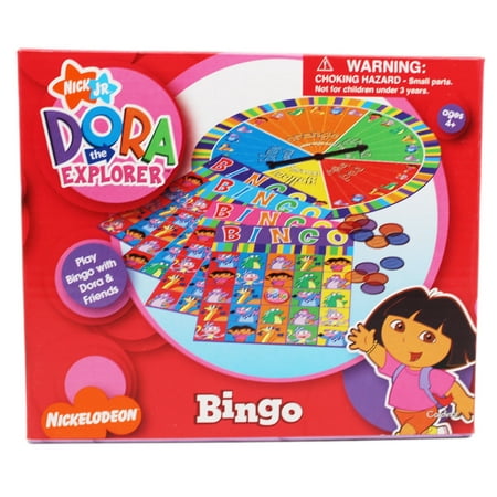 Dora the Explorer Kids Wheel Based Bingo Set (4 Player)