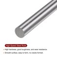 thumbnail image 4 of Uxcell 5 Packs 6.9mm x 100mm High Speed Steel (HSS) Round Rod Lathe Bar Stock DIY Tool, 4 of 5