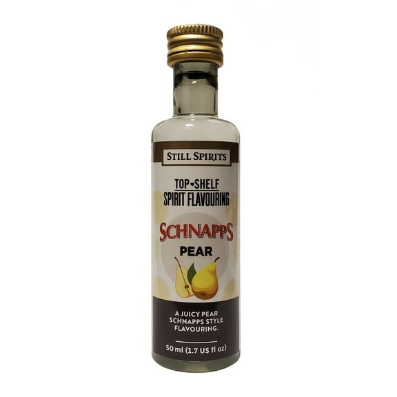 Still Spirits Top Shelf Pear Schnapps Essence Flavours 1.125L