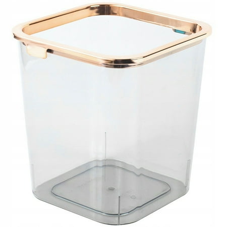 

Cute trash can Clear containers for eight