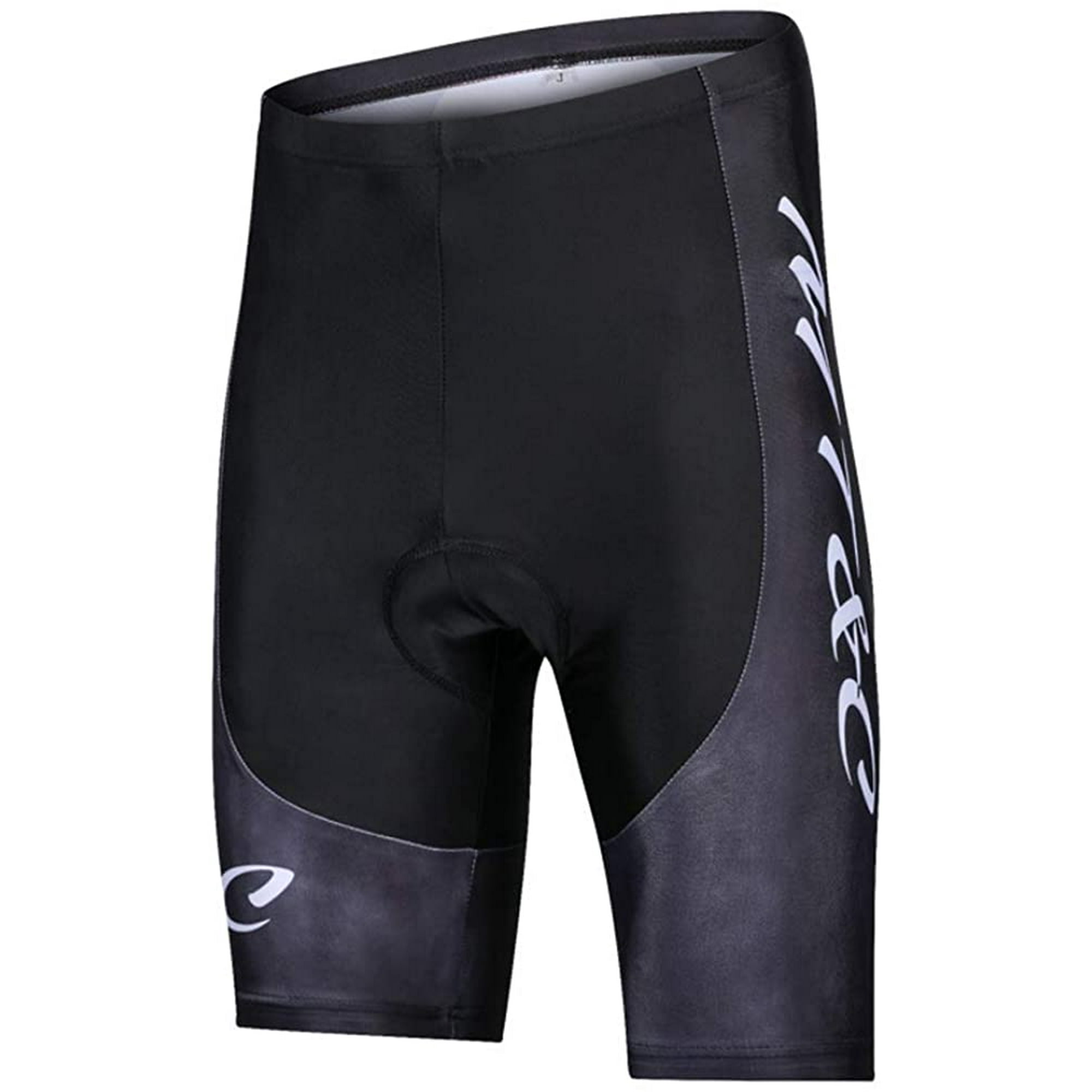 Men s Cycling Shorts 9D Gel Padded Cushion Elastic Breathable Bike Pants Walmart