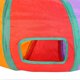 thumbnail image 3 of S-Shaped Collapsible Cat Kitten Tunnel, Rainbow Color Tube Interactive Training Pet Toy, 3 of 4