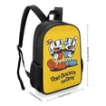 thumbnail image 5 of The Cuphead Show Backpacks Bookbag Casual Daypack Backpacks for Travel Work Camping Office, 5 of 6