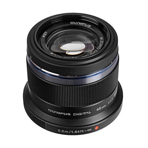 Olympus M.Zuiko Digital 45mm F1.8 Lens, for Micro Four Thirds