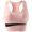 Pink, variant on Women Bra Sale Workout Tank Tops for Women Built in Bras Padded Racerback Athletic Yoga Camisole