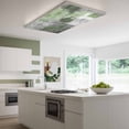 thumbnail image 3 of Sage Green Grey Magnetic Fluorescent Light Covers for Ceiling Lights 2x4Ft, Modern Oil Painted Abstract Art Office Classroom Kitchen Drop Ceiling Light Covers Lighting Filters Shade Panel 1Pack, 3 of 9