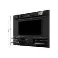 thumbnail image 3 of Manhattan Comfort Plaza 64" Wood Floating Entertainment Center in Black, 3 of 3