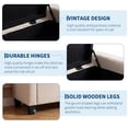 thumbnail image 3 of QinaQin 50.8 Inch Storage Ottoman Bench with Safety Slow-Close Hinge and 30 Gallons Storage, 3 of 7