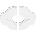thumbnail image 2 of 22"OD x 7"ID x 7 1/2"C x 1"P Percival Architectural Grade PVC Contemporary Ceiling Medallion, Two Piece, 2 of 11