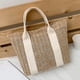 thumbnail image 5 of 2 Uds. De Bolso Tejido Bohemio Para Mujer, Para Compras De Hombro Para Mujer Yinane monedero de paja, 5 of 8