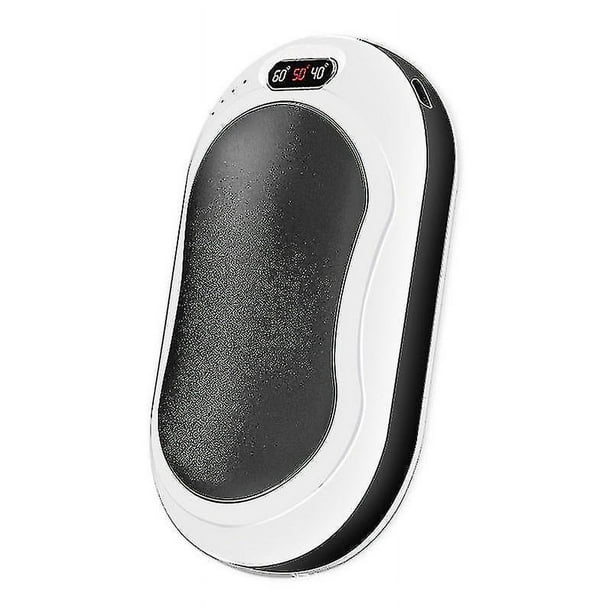 Calentador de manos eléctrico 3 en 1, Banco de energía, calentador de bolsillo recargable, linterna Led
