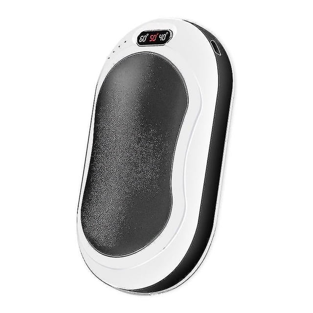 Calentador de manos eléctrico 3 en 1, Banco de energía, calentador de bolsillo recargable, linterna Led