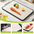 thumbnail image 3 of Double-Sided Cutting Board - Reversible Design with Anti-Slip Edges, Chopping Board for Meat, Vegetables & Fruits, 16x11 Inch, 3 of 6