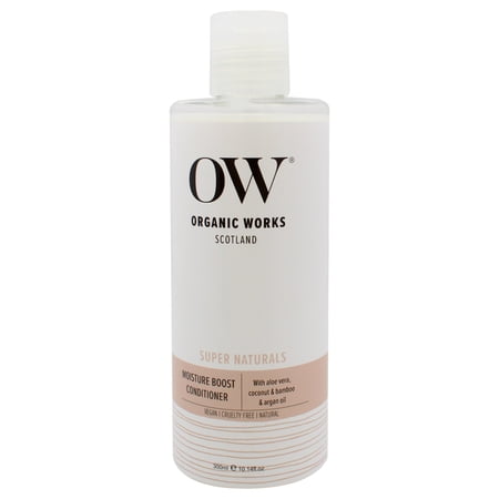 Organic Works Super Naturals Moisture Boost Conditioner, 10.14 oz Conditioner