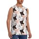 thumbnail image 2 of Fotbe Pigs Men's Camiseta sin Mangas Estampada para Hombres, Playera Casual para Gimnasio, Entrenamiento, Playa-Small, 2 of 7