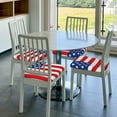thumbnail image 6 of Rocae America Flags3 for Square Cushion Cover,16.9" x 16.9" Couch Cover, Machine Washable-Six Piece, 6 of 7