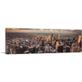 thumbnail image 1 of ARTCANVAS City of Chicago Panoramic Canvas Art Print - Size: 36" x 12" (0.75" Deep), 1 of 9
