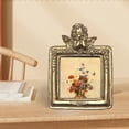 thumbnail image 3 of Antique Photo Frame Display Picture Frame Desktop with Glass Front Vintage 11x14CM Angle Square, 3 of 7