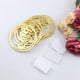 thumbnail image 4 of Naiovety Wedding Table Number Acrylic Mirror Party Tables Restaurant Holder Placeholders Decorations Cards Stands Household Type2, 4 of 6