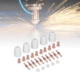 thumbnail image 4 of Kit de Buse d'Électrode Plasma Haute Performance pour Soudure et Découpe, Compatible avec Modèles LGK40, CUT40, CUT50, CT312, CT418, CT520, et SUPER200P, Construction en Cuivre et Céramique Durable, Facile, 4 of 6