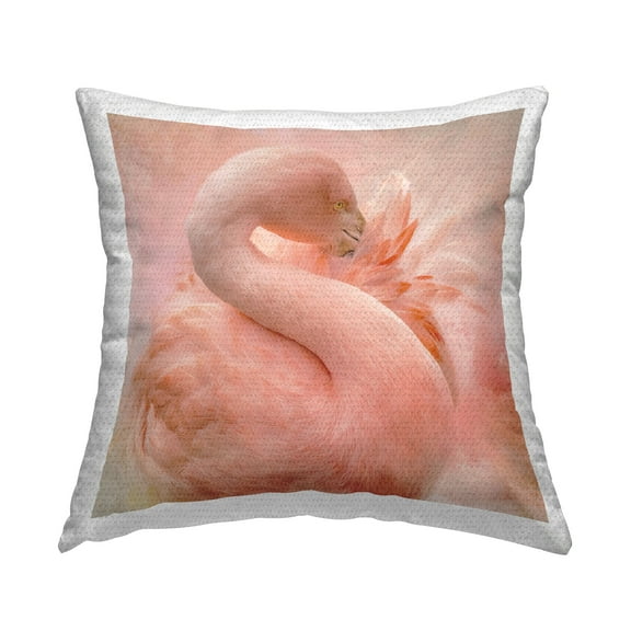 Stupell Industries Cocoon of Plumage Design by Kelley Parker Outdoor Printed Pillow