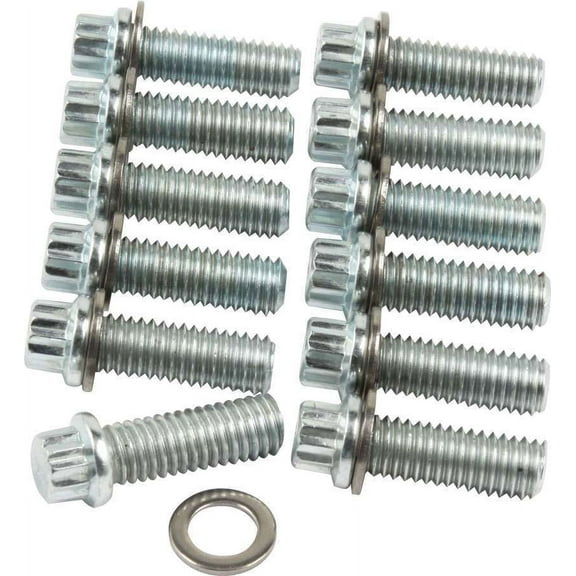 Allstar Performance 87010 INTAKE BOLT KIT SBC 12PT