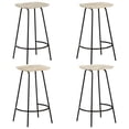thumbnail image 1 of vidaXL Bar Stools 4 pcs Solid Mango Wood, 1 of 5