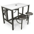 thumbnail image 2 of OFM Endure Standing Height 16 Person Table in Dark Vein and White, 2 of 2