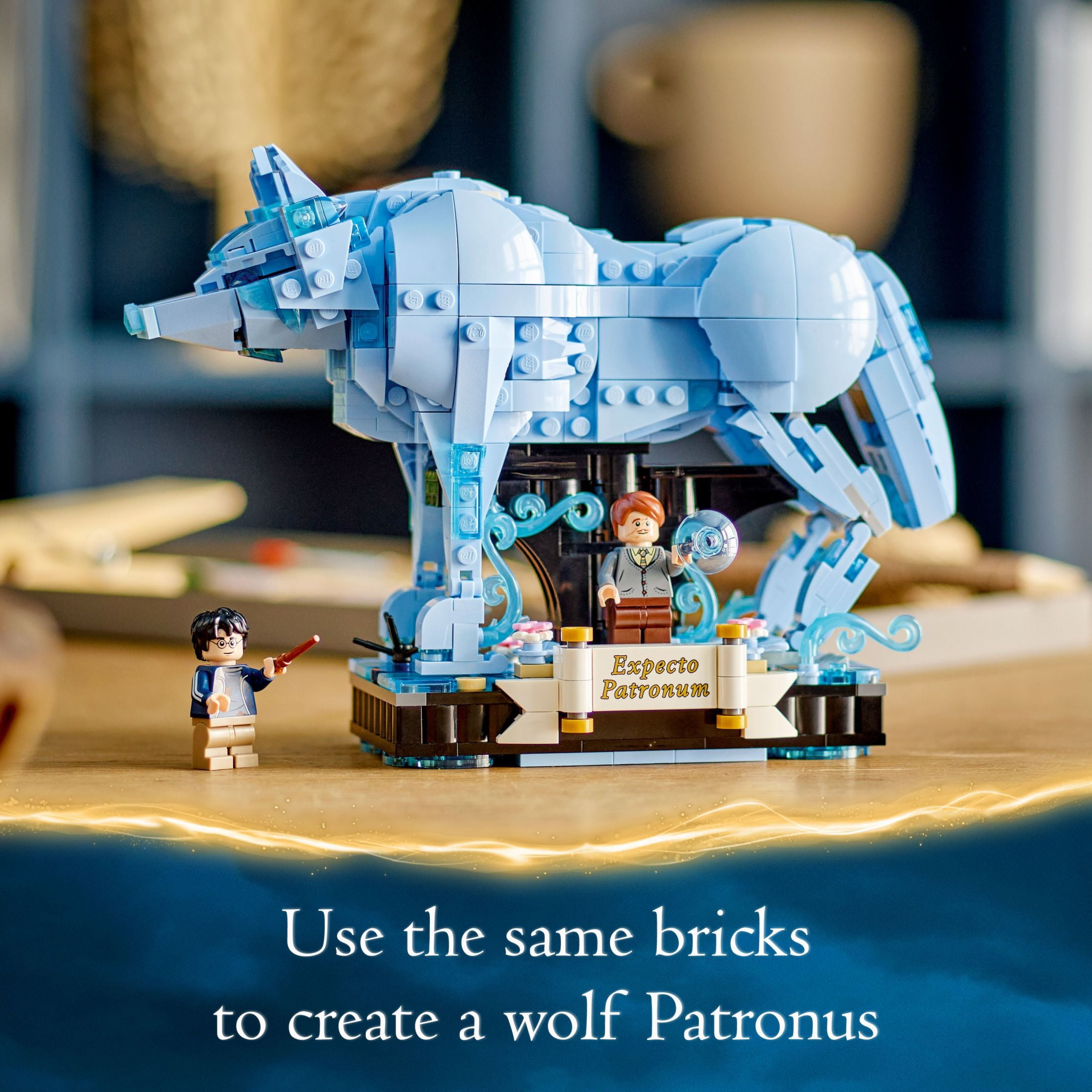 LEGO Harry Potter Expecto Patronum Build and Display Set 76414