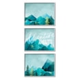 thumbnail image 4 of Stupell Industries Icy Panoramic Adventure Awaits Outdoor Motivational Phrase,30 x 24, Design by House Fenway, 4 of 5