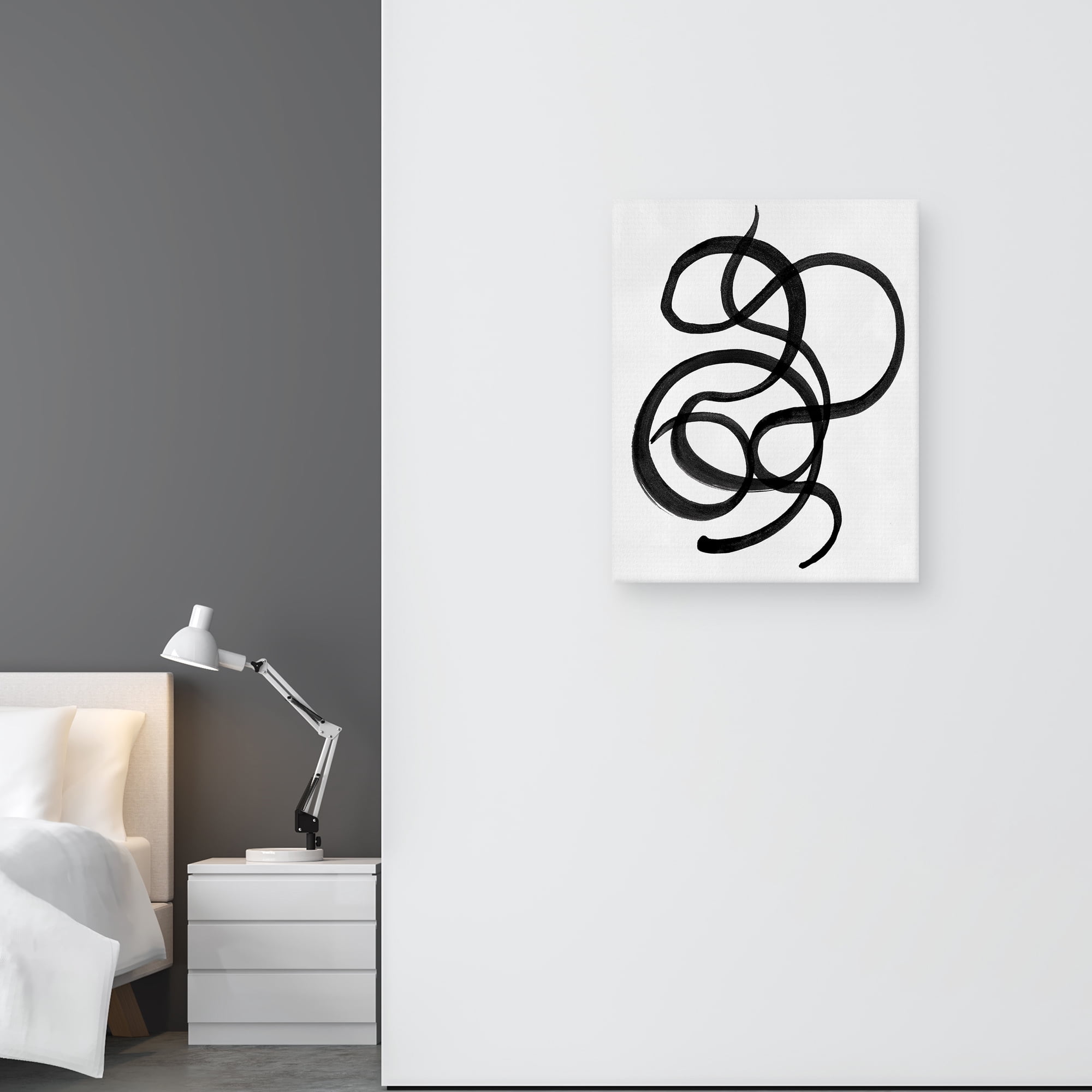 Scribbles III by Studio Arts Canvas Art Print