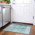 thumbnail image 4 of Dalyn Rugs Machine Washable Indoor/Outdoor Chantille Teal 1'8" x 2'6" Rug, 4 of 7