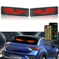 thumbnail image 4 of Flexible LED Display Panel, Custom Car Back Window Lights, Big Eye Lights for Truck Windshield, Remote-Controlled Decorative LED Screen for Vehicles, 4 of 7