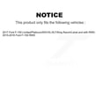 thumbnail image 2 of Transit Auto Front Hub Bearing Assembly Lower Upper Control Arm with Ball Joint Outer Tie Rod End Sway Bar Stabilizer Link Kit (10Pc) for Car Ford F-150 - Left Right Side (Driver Passenger) K7T-111660, 2 of 11
