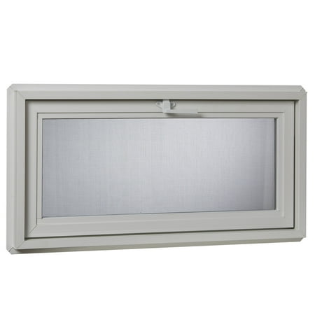 32 X 16 VINYL BASEMENT HOPPER WINDOW - INSULATED
