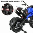 thumbnail image 5 of Electric MotorcycleFor Kids, Tamco 12V7AH Ride On Dirt Bike Toys, Gift For 3~6 Years Boys Girls With Training Wheels, Hand Racing/ Foot Brake/PU seat Goods Weight 40 LB, 5 of 9