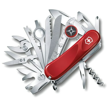 VICTORINOX Evolution S54 Tool Chest Plus, Red, 85mm (2.5393.SEUS2)