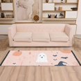 thumbnail image 2 of Yayeee Hallway Runner Rug 2'x6' Non Slip Machine Washable with Rubber Backing, Cute Cartoon Halloween, 2 of 8