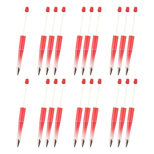 20x Bolígrafo Rollerball Bolígrafo Mujeres Niñas Bolígrafos imprimibles Bolígrafo Bolígrafos para Dibujo Diario Niños Regalos Suministros Rojo