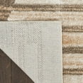 thumbnail image 6 of Nourison Astra Machine Washable 9' x 12' Latte Mid-Century Modern Indoor Rug, 6 of 9