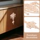 thumbnail image 3 of Apliques de madera tallados en madera para muebles, artesanías talladas en madera para muebles, 3 of 7