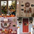 thumbnail image 4 of Decoración luminosa de Halloween, accesorios para fiesta de calabaza de Halloween, colgantes y adornos para fiesta de Halloween para telarañas, 1 murciélago, 4 of 5